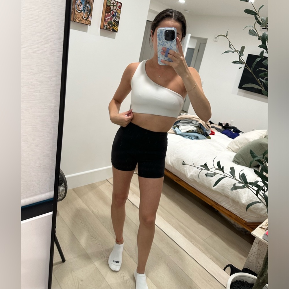 All fenix off the shoulder sports bra
